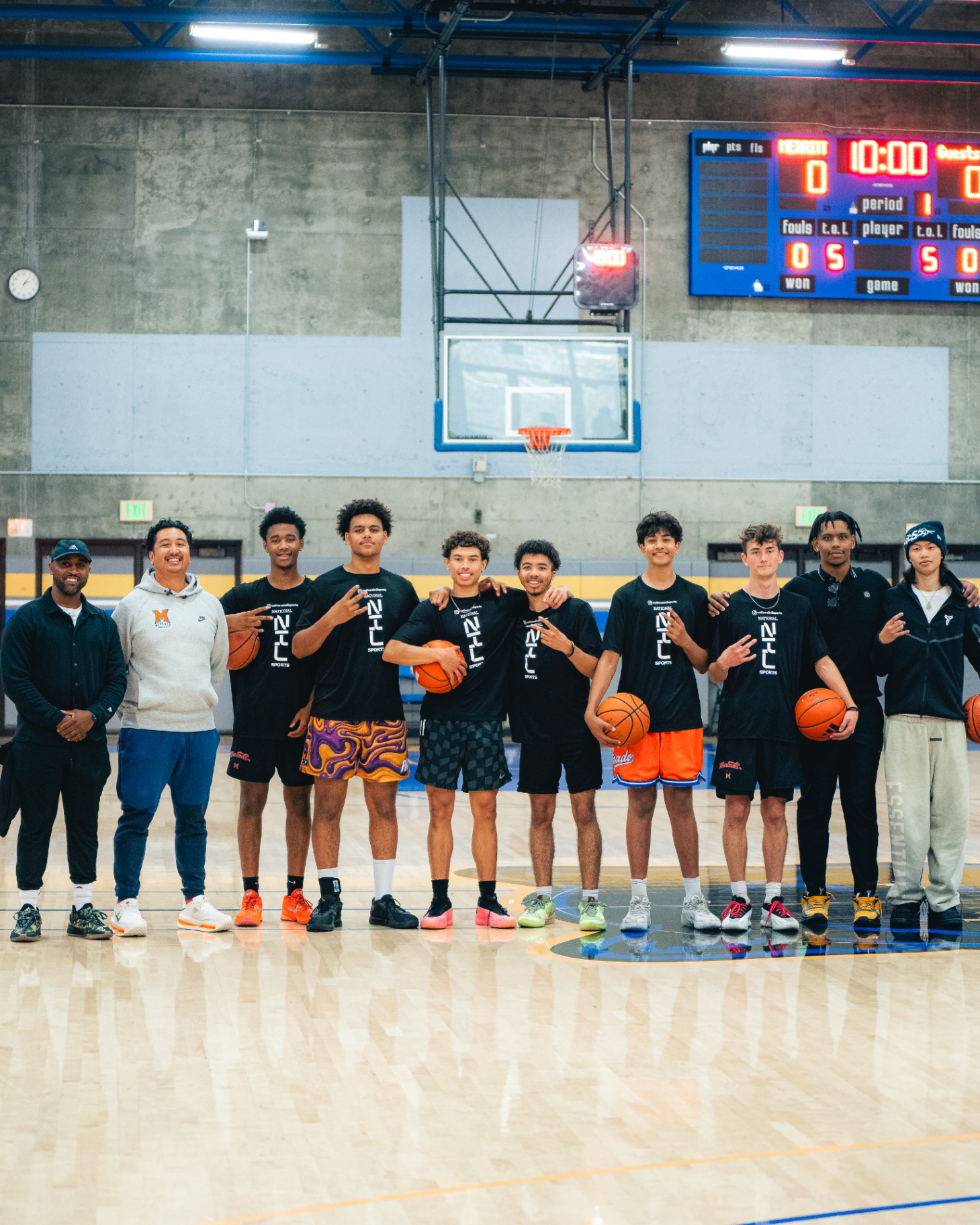 Athlete mentorship session